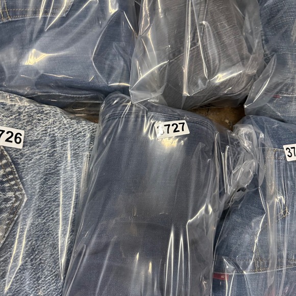 Carhartt FR Flame Resistant Navy Blue Work Dungaree Pants 36x34 HRC 2 371-20 - Picture 5 of 5